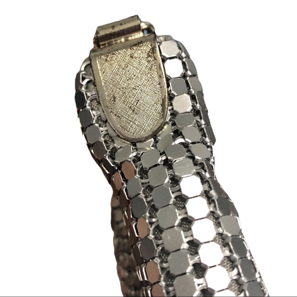 Sequin Silver Vintage Evening Bag - Picture 5 of 5